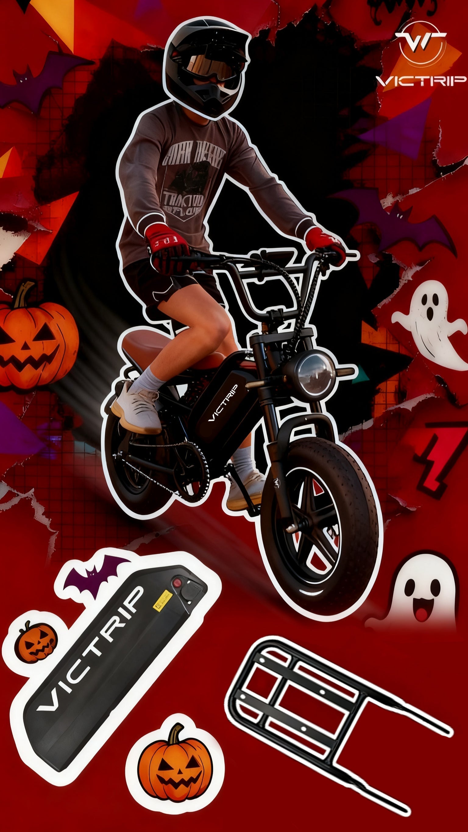 Halloween Youth Electric Bike | VICTRIP