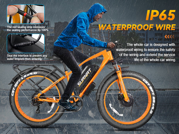 Are Electric Bikes Waterproof | VICTRIP
