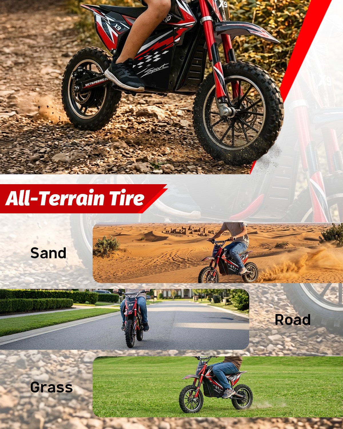 Mini Electric Dirt Bikes | VICTRIP