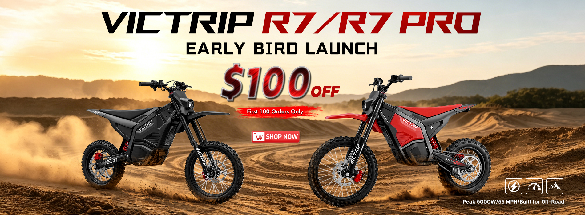 Electric Mini Bike Off Road | VICTRIP