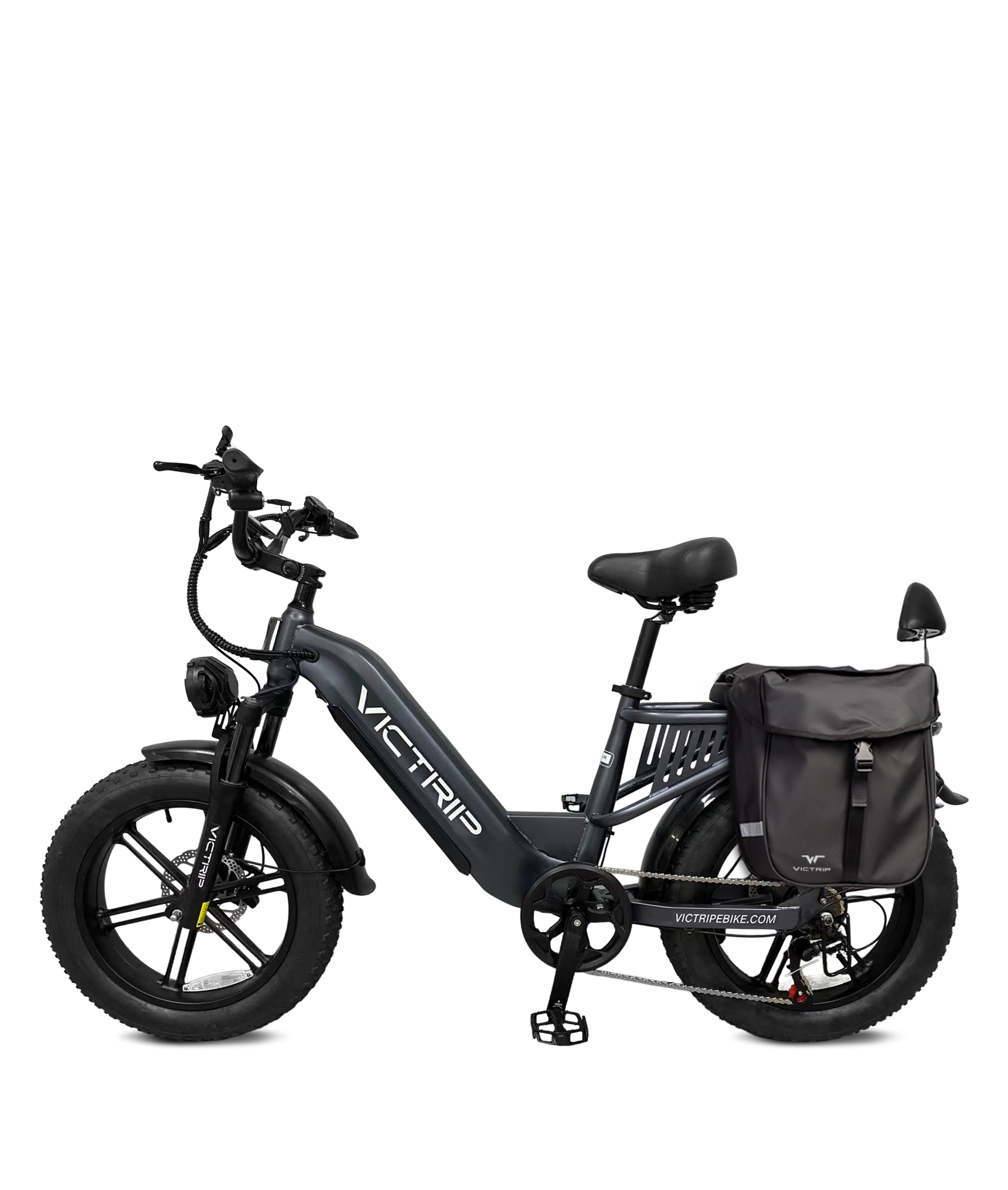 Torque Sensor Electric Bike With Bag | VICTRIP