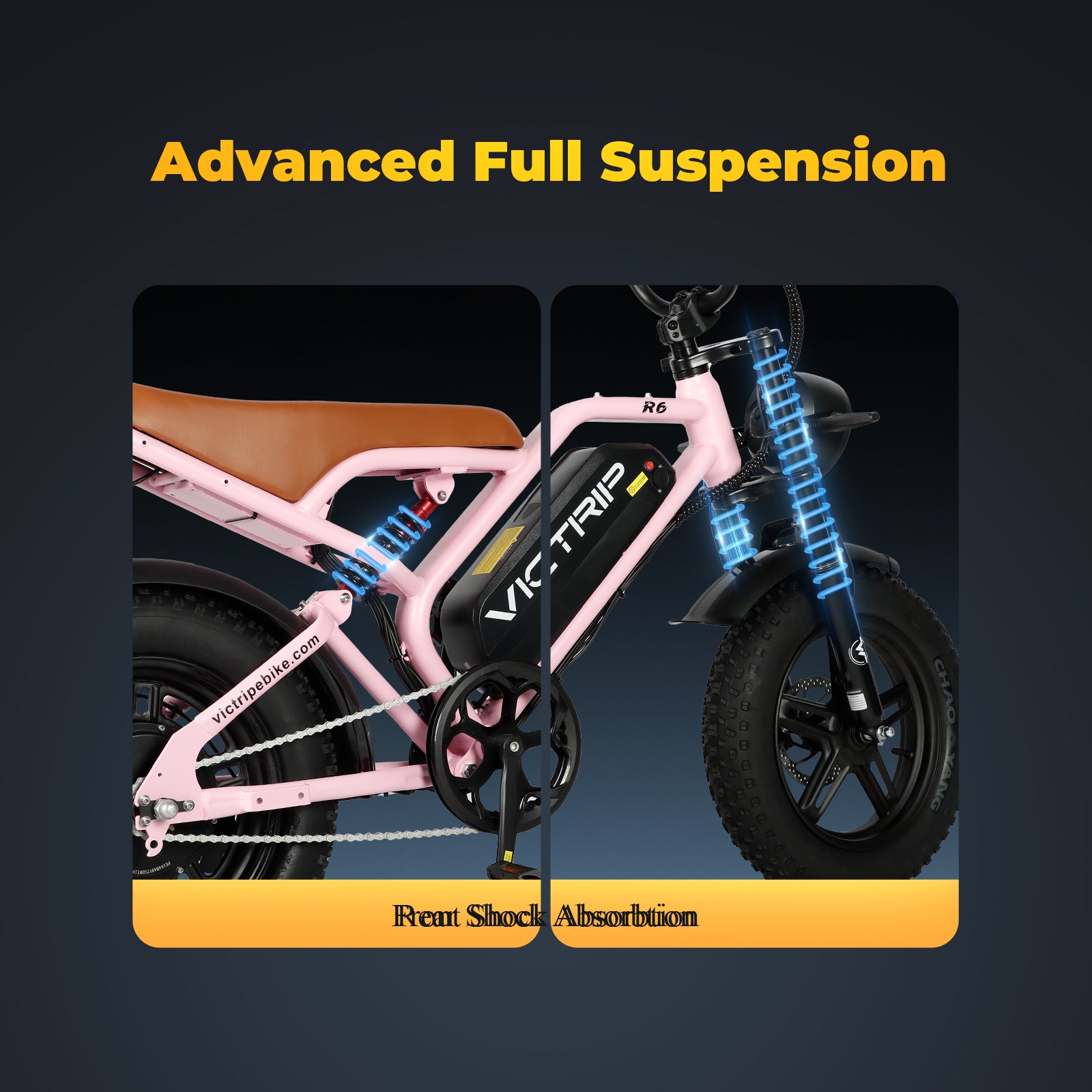 Electric Off Road Bike Pink | VICTRIP
