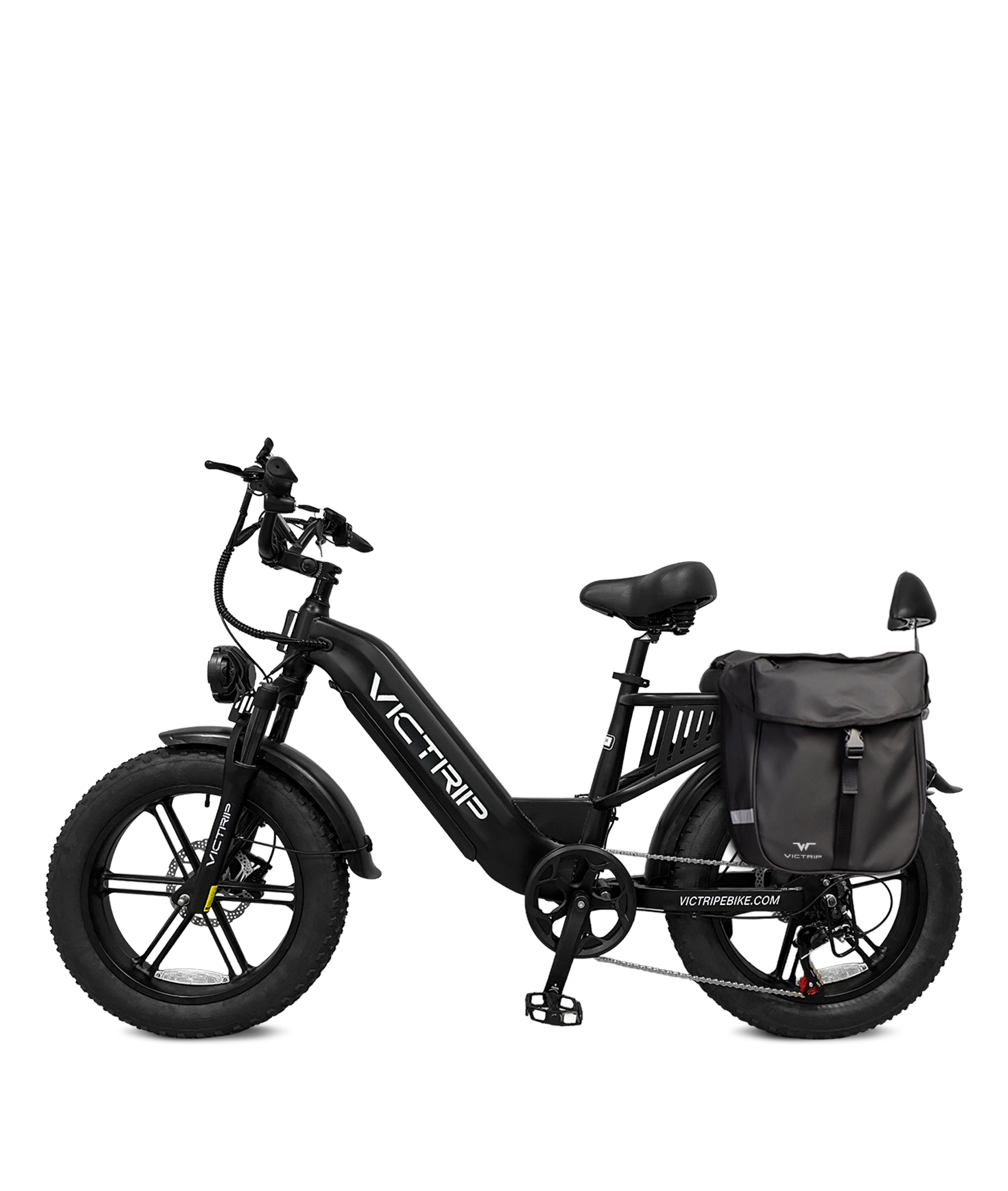 Full Suspension Fat Tire Ebike For Heavy Riders | VICTRIP