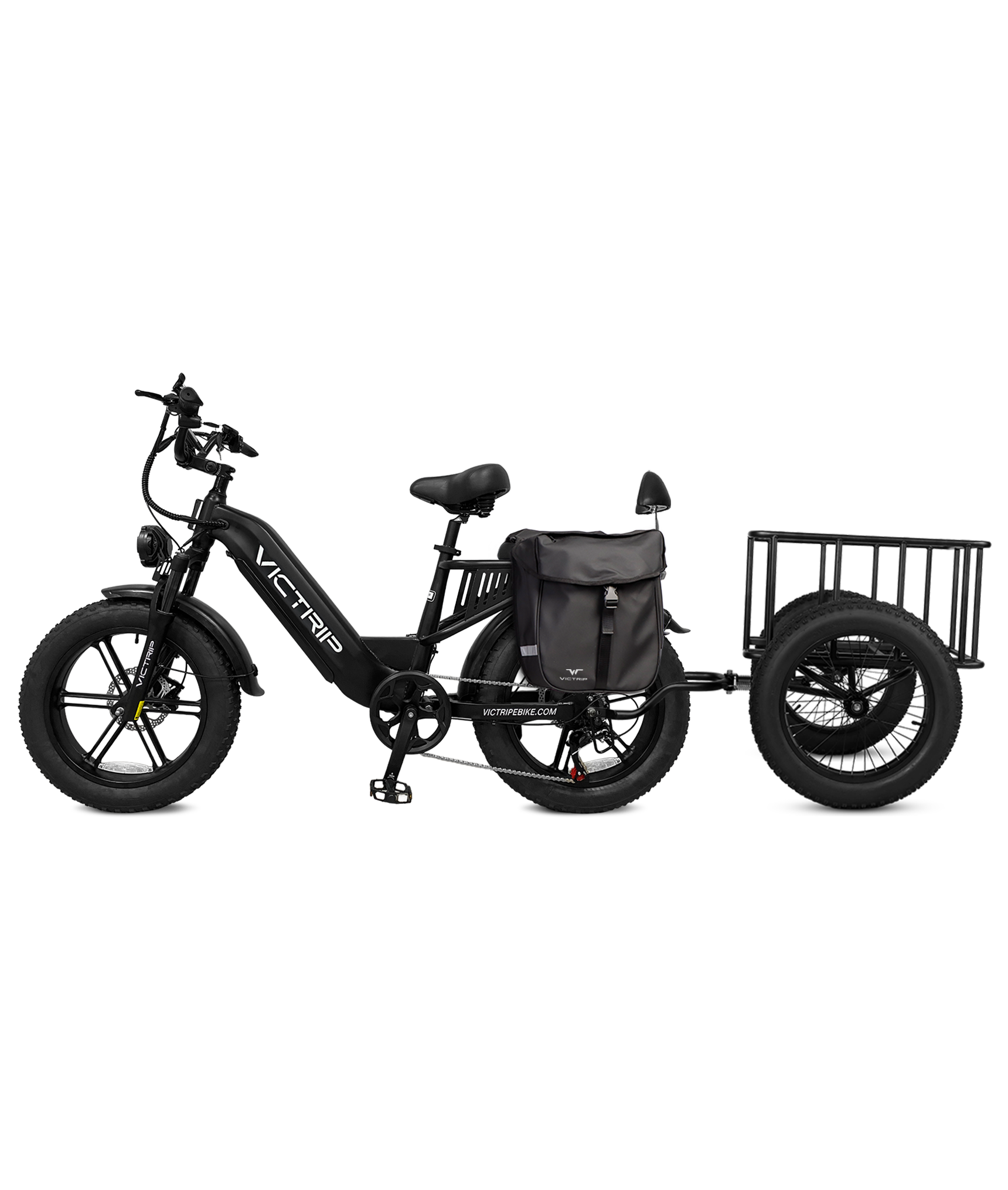 Cargo Electric Bike With Bag | VICTRIP