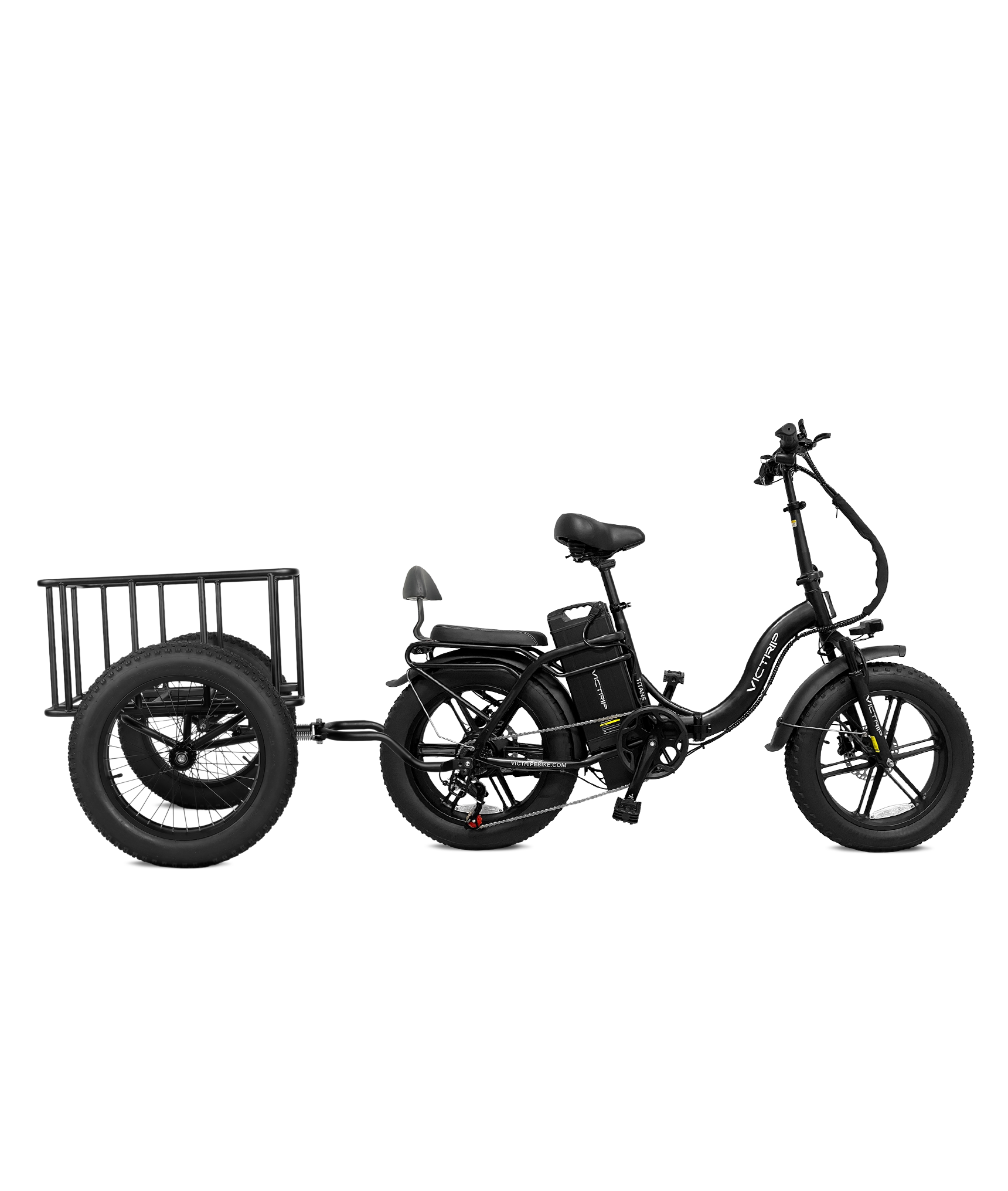 60Ah Electric Bike With Trailer | VICTRIP