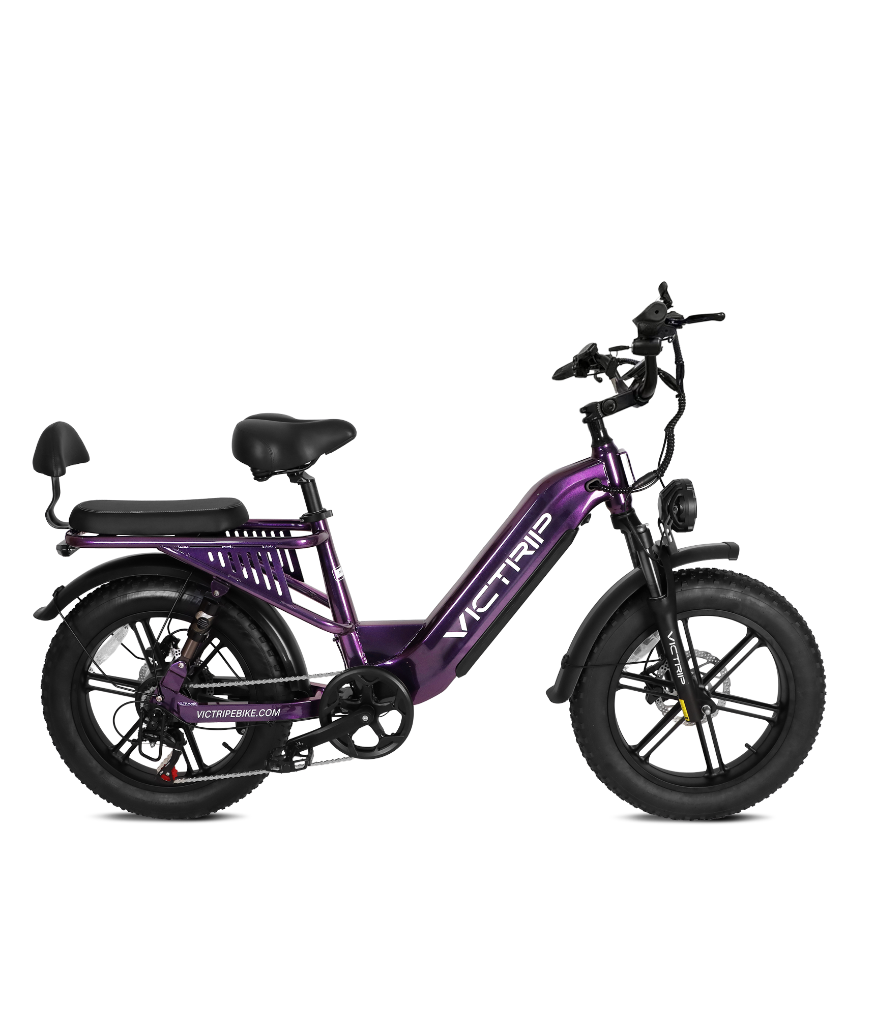 VICTRIP® Mimas Torque Sensor Step Thru Ebike