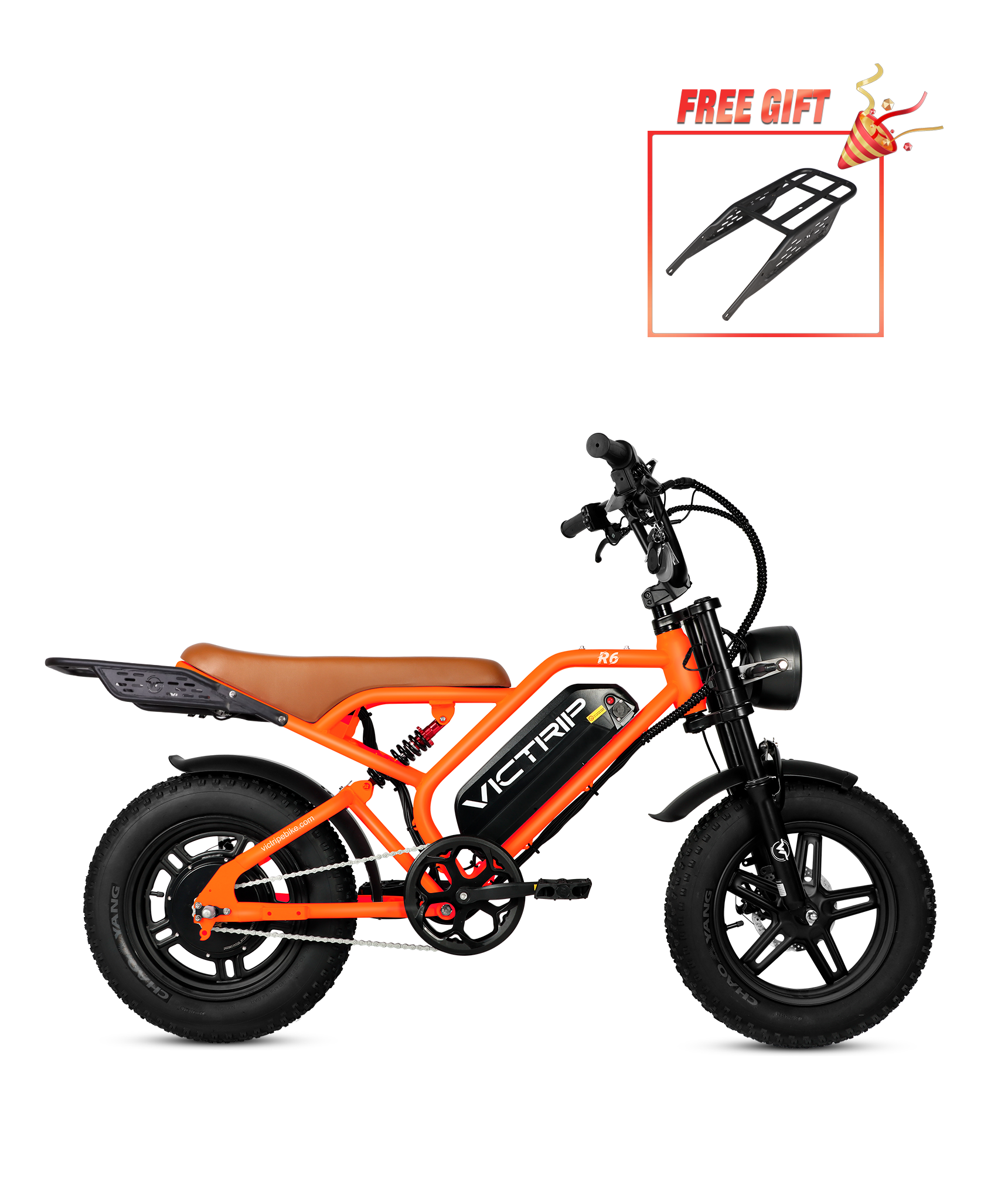 Moped Style Electric Small Bicycle | VICTRIP