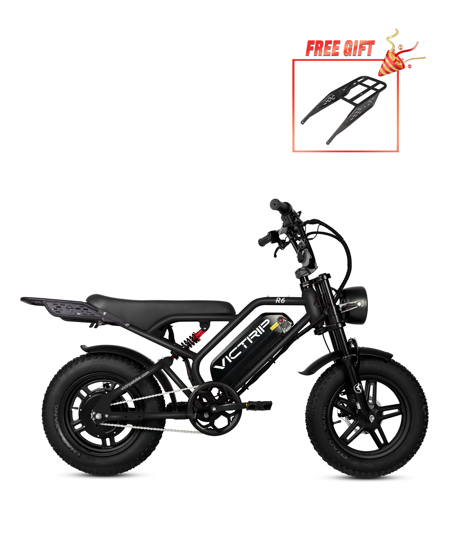Cool Moped Style Electric Bicycle | VICTRIP