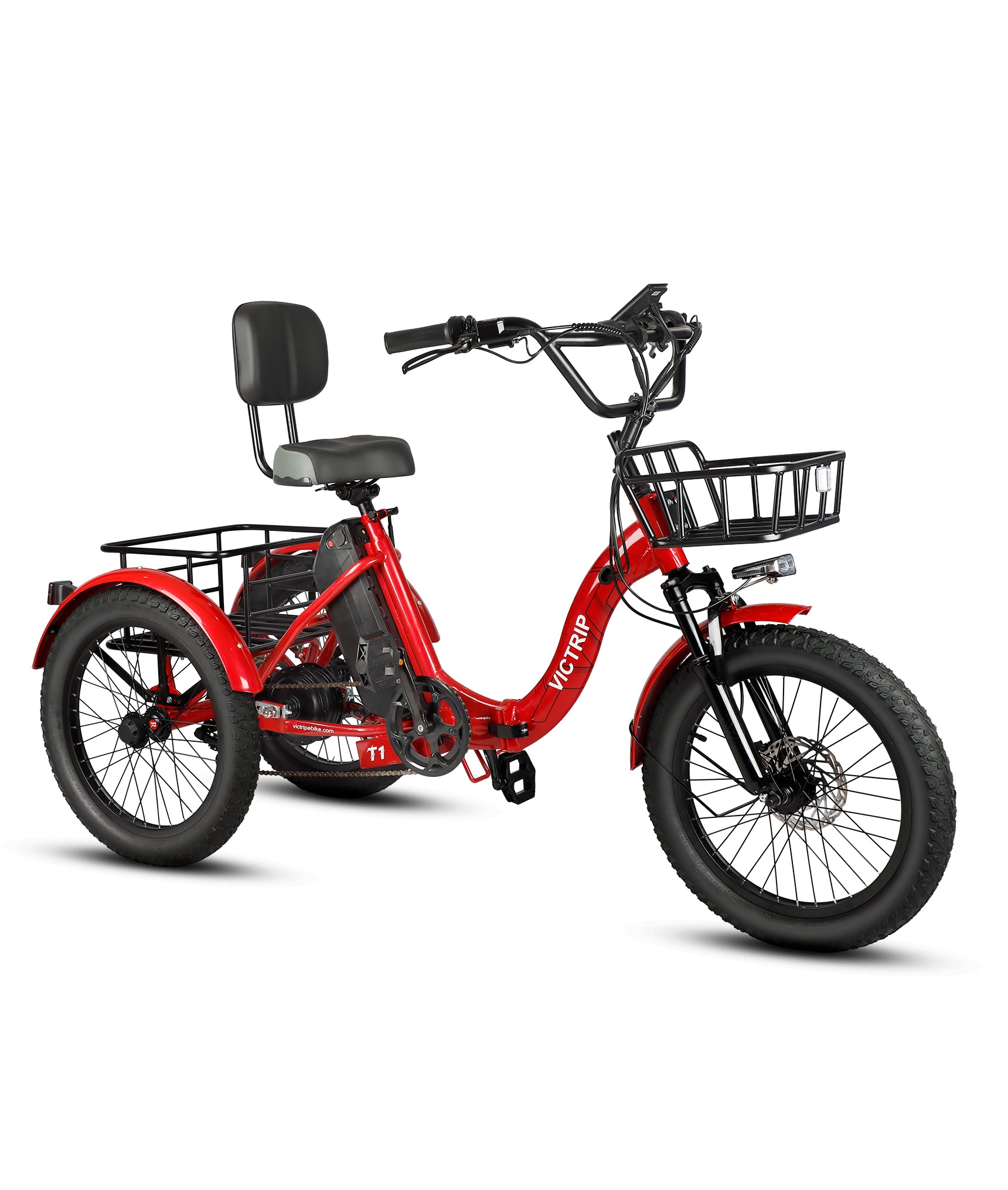 3 Wheeled Electric Bikes For Adults | VICTRIP