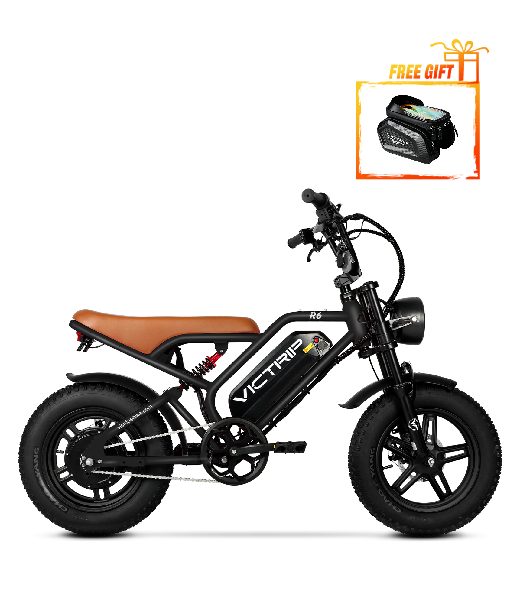 Full Sus Electric Bike 16 Inch | VICTRIP