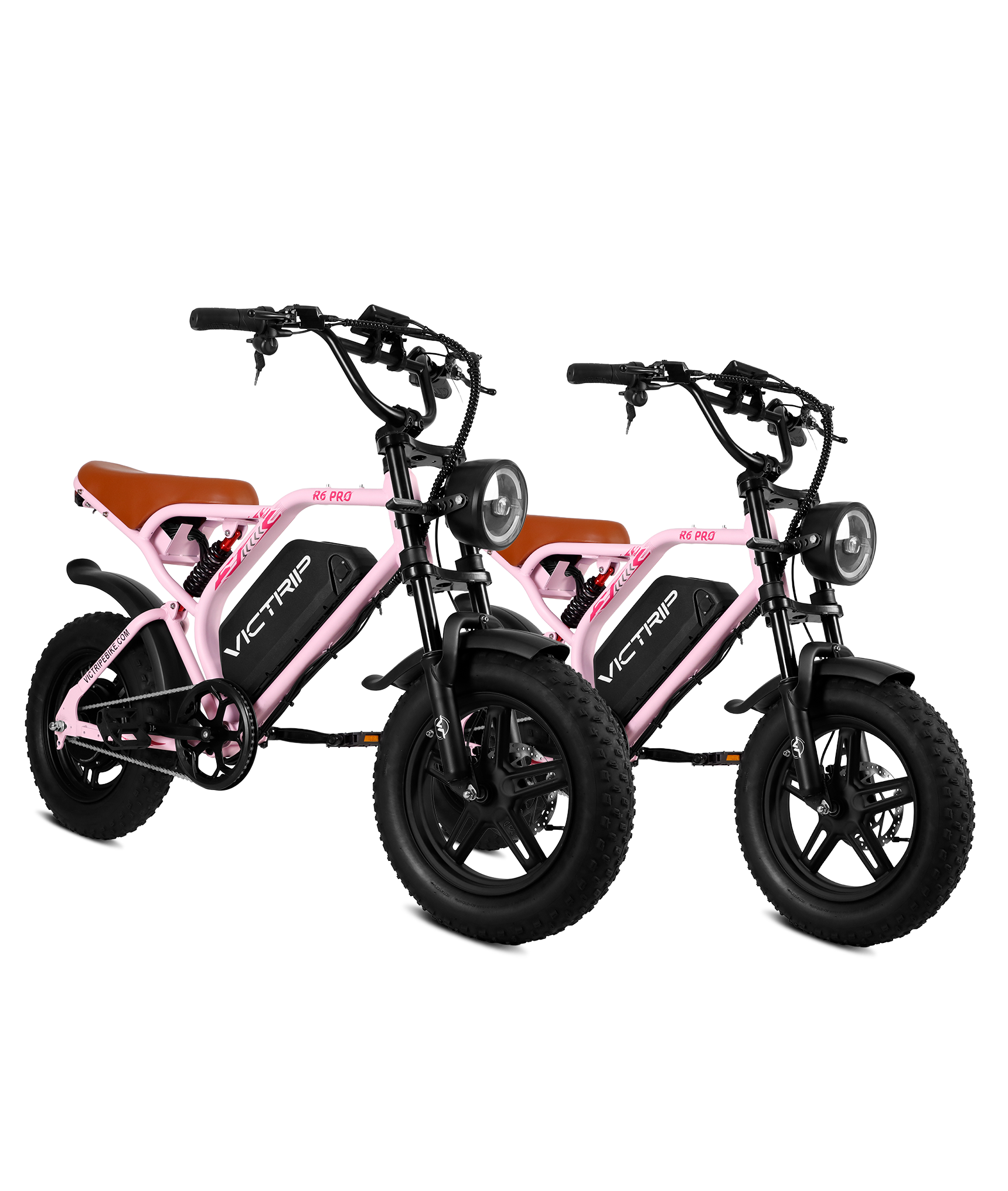 Affordable Electric Bike Pink | VICTRIP