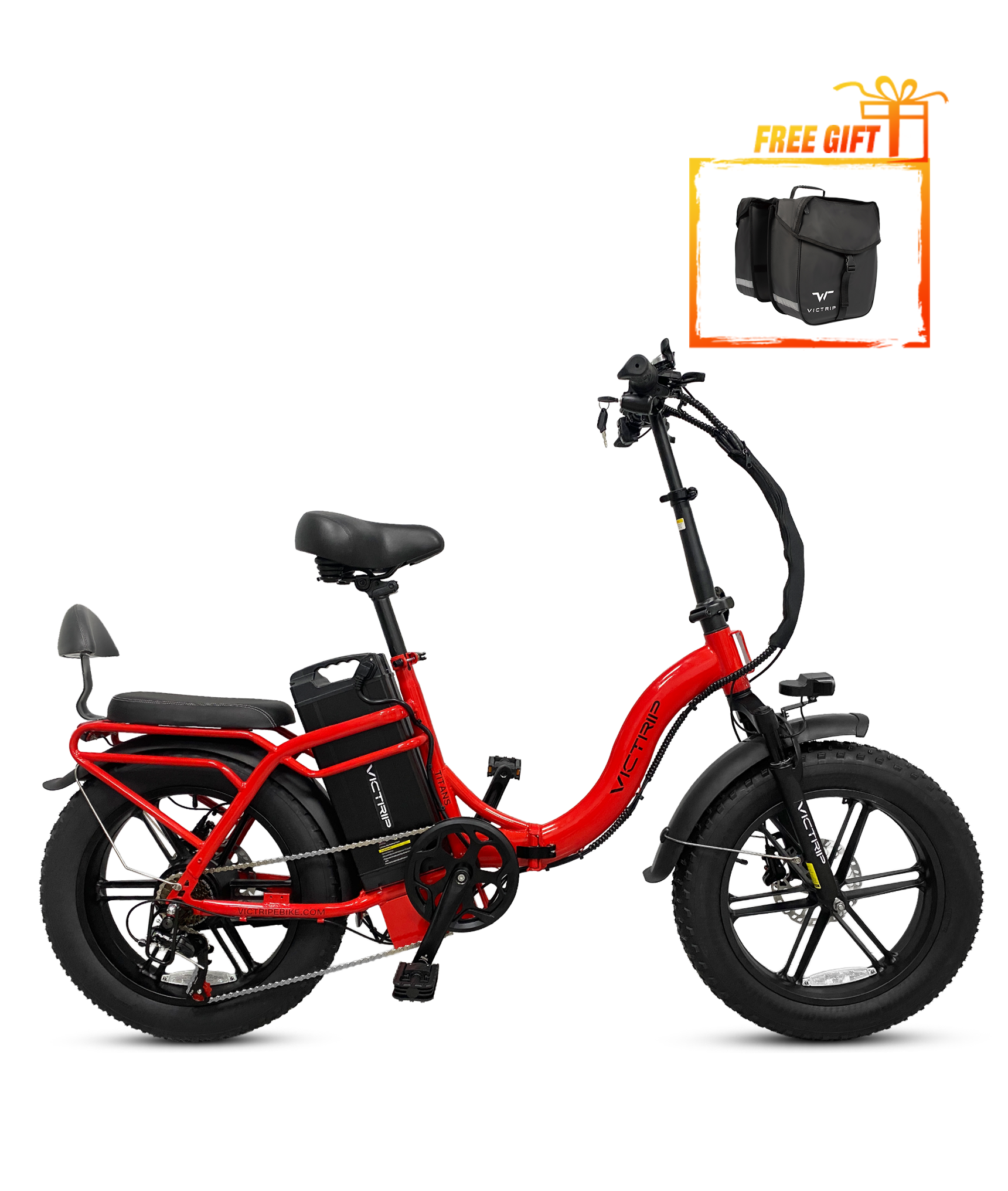 Step Thru Electric Bike 20 Inch | VICTRIP