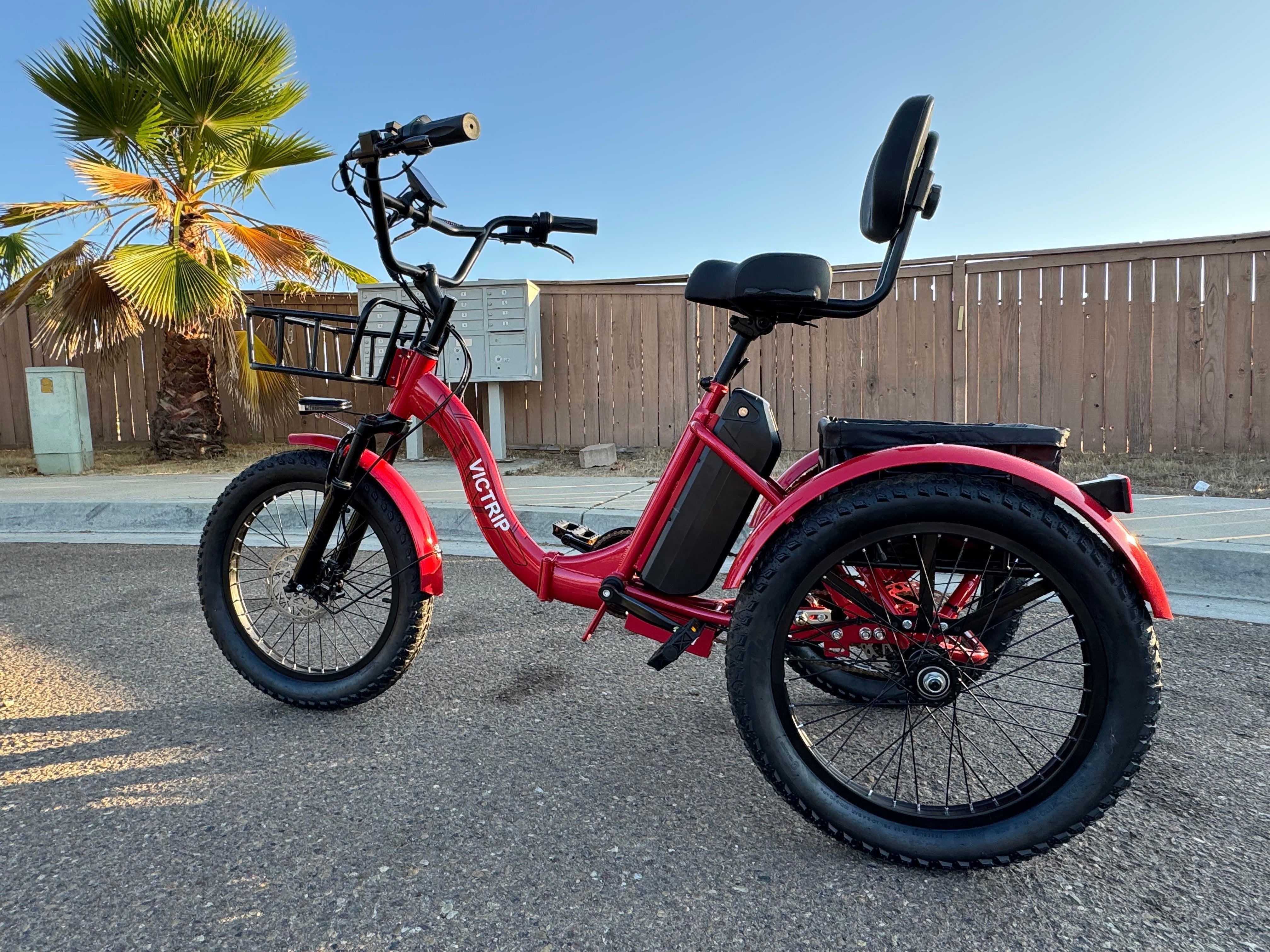 Fat Tire Electric Tricycle | VICTRIP