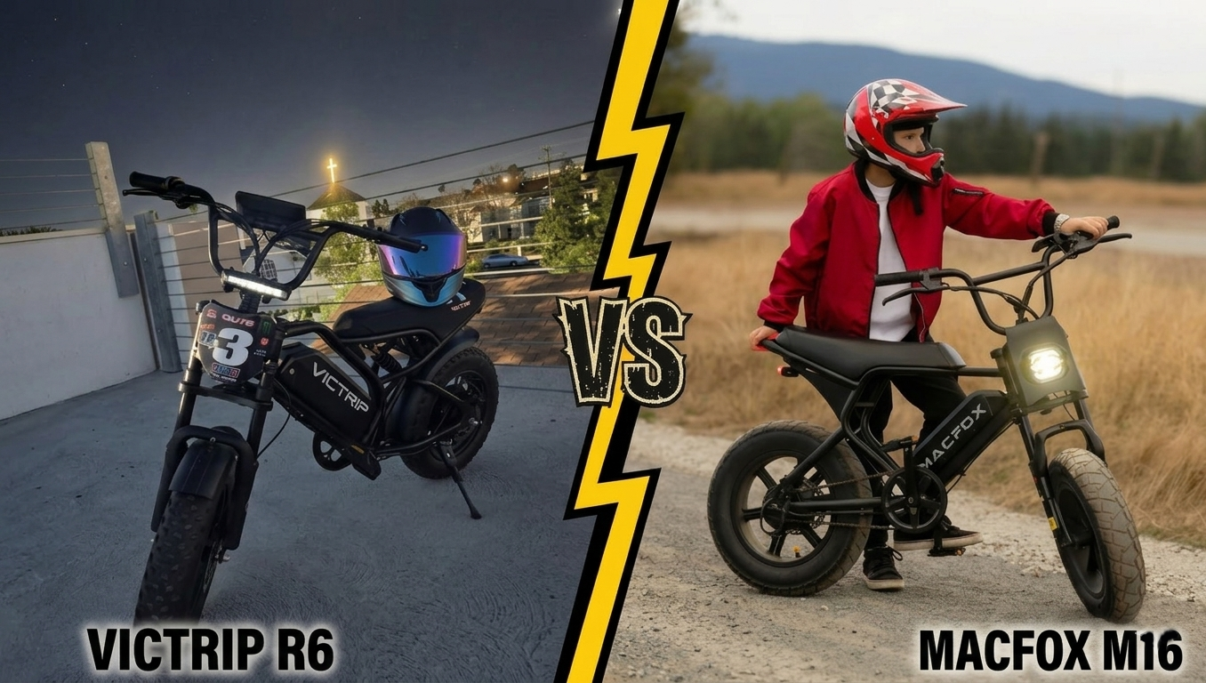 Victrip R6 Vs Macfox M16 Ebike | VICTRIP