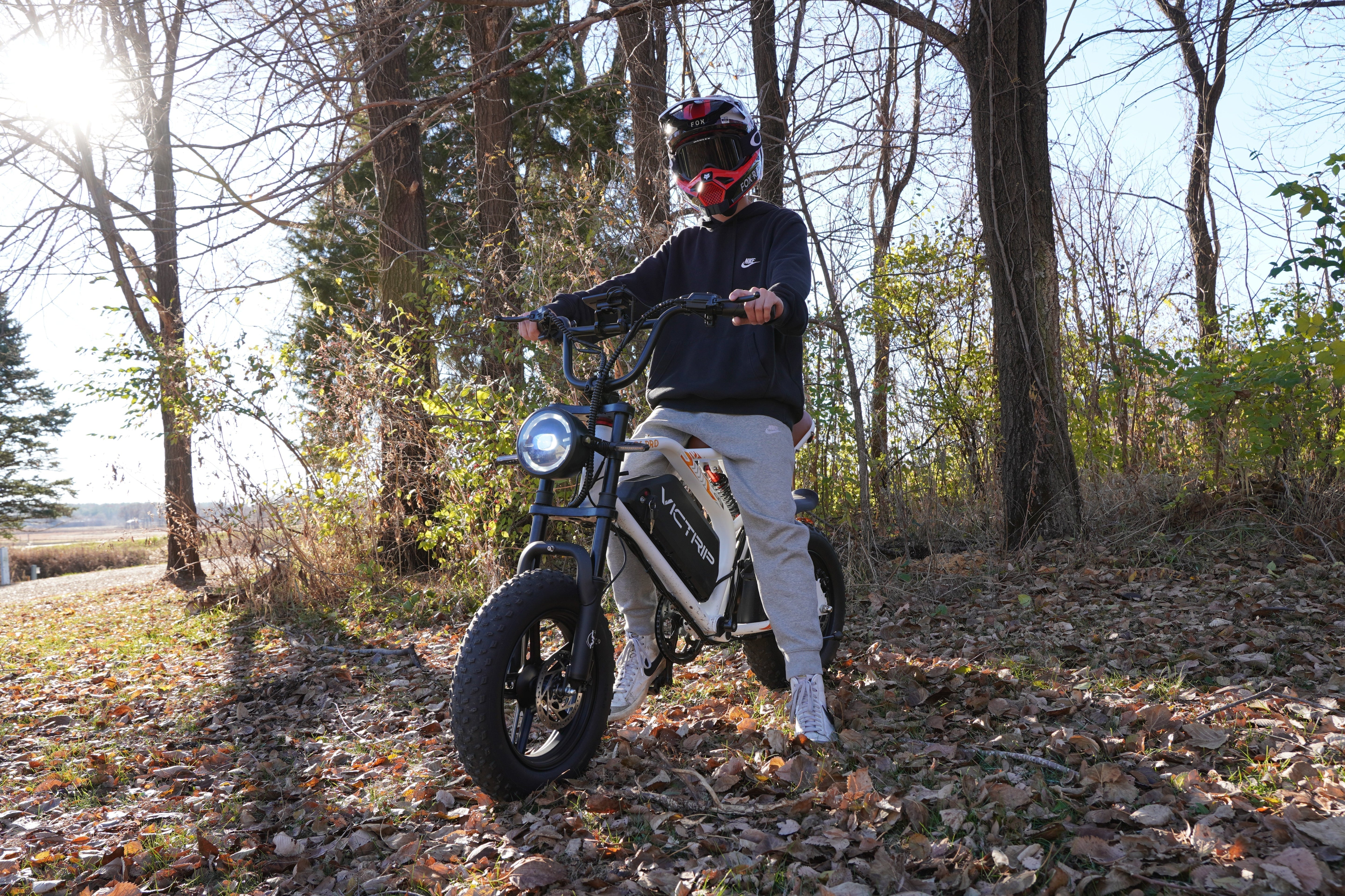 Moped Style Electric Bike Kids​ | VICTRIP