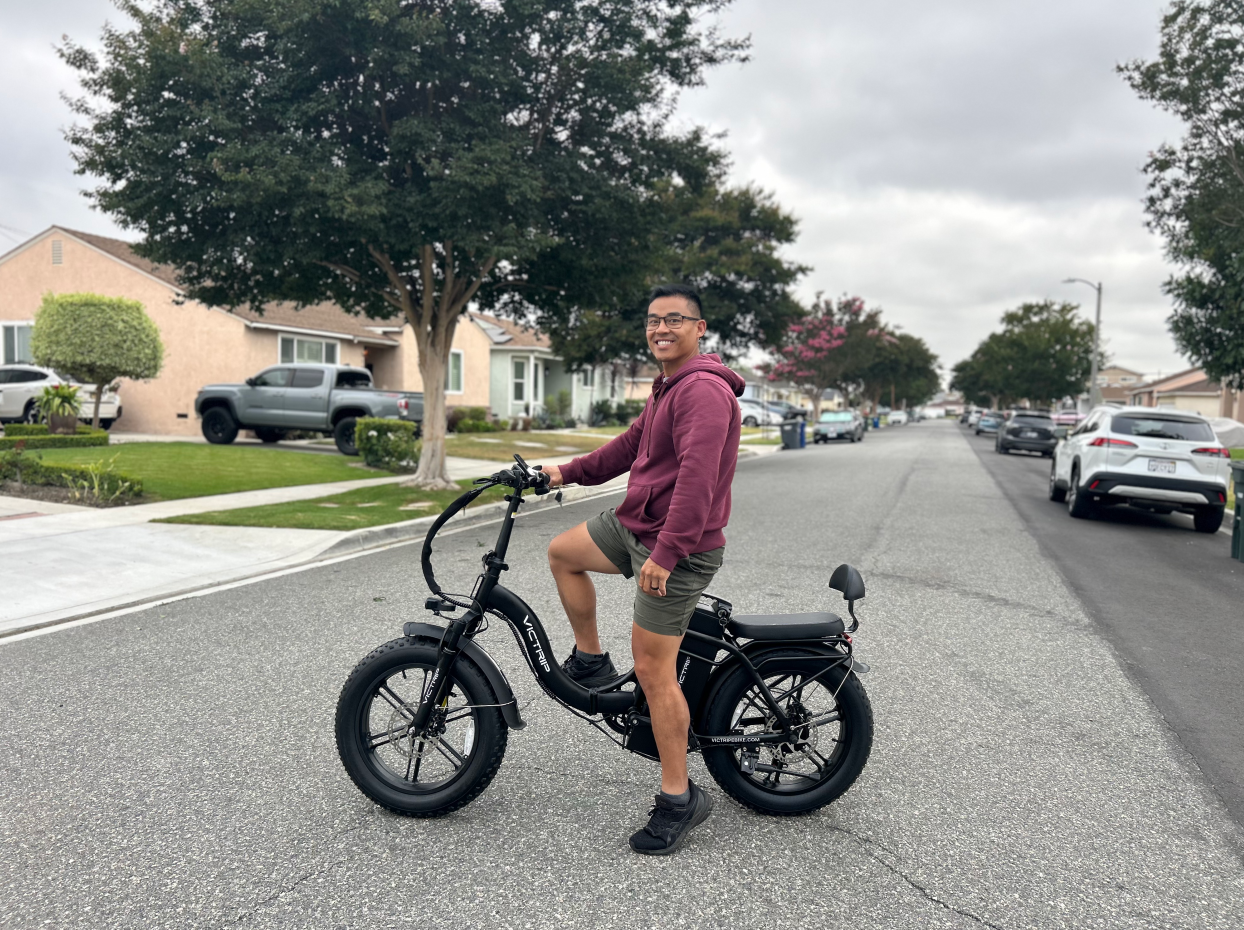 Folding Electric Bicycle Long Range​ | VICTRIP