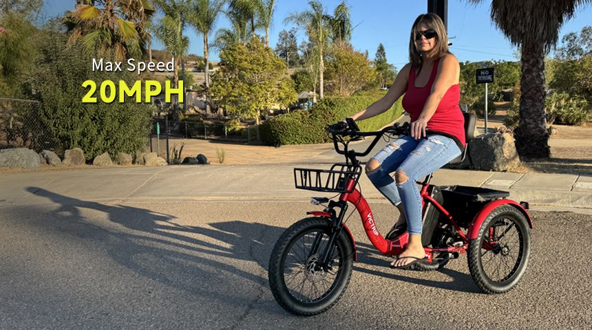 Three Wheel Bicycle For Adults​ | VICTRIP