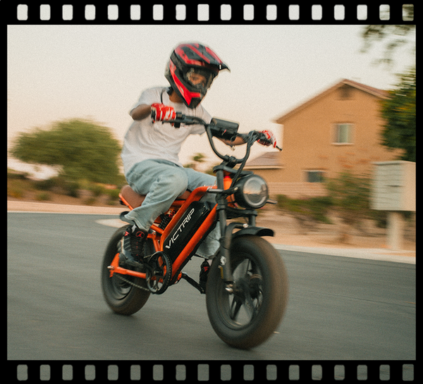 Full Suspension Electric Bike Teenager​ | VICTRIP