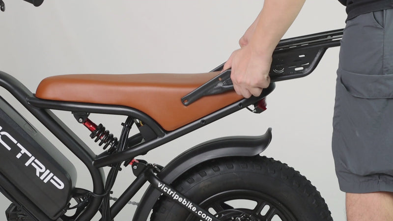 Rear Rack & Basket For EBike | VICTRIP