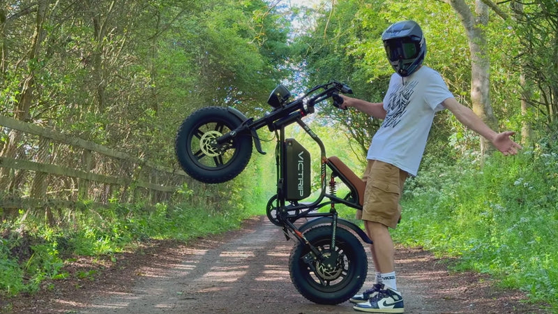 Full Suspension Ebike Moto Style​ | VICTRIP