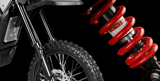 Front & Rear Hydraulic Suspension
