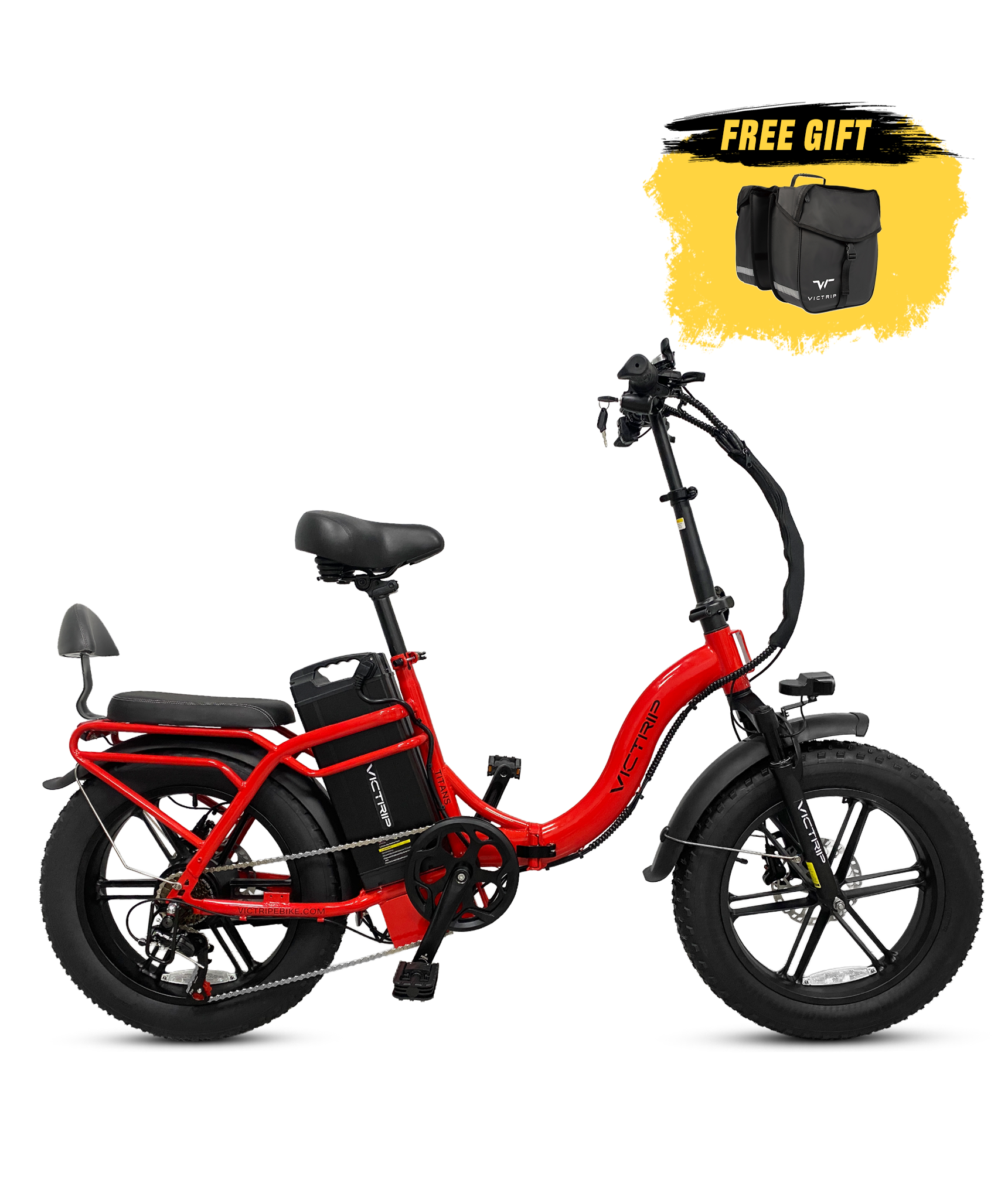 VICTRIP® TITAN S 1000W Long Range Ebike